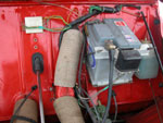 Int&eacute;rieur d'un moteur 2CV