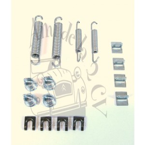 Collection de ressorts de fixation de mâchoires de freins avant R4 Bendix 228.6 x 42 mm