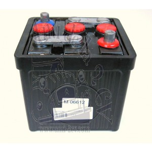 Batterie 6v 56a sèche livrée sans acide