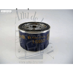 Filtre à huile LS 932 pour Renault R4 depuis Juillet 1984