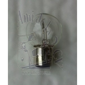 Ampoule blanche 12 volts 45/40Watts  ancien montage à baïonnette