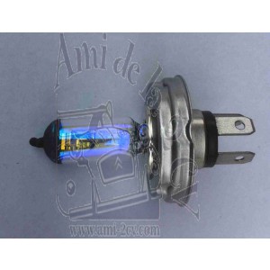 Ampoule de phare H4 jaune 12 volts ancien montage 60/55W code européen