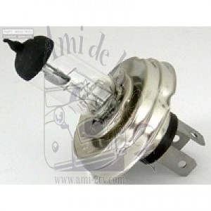 Ampoule Halogène blanche H4 6 volts 60/55 watts