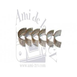 Coussinets de Vilebrequin 3 Paliers 4CV-R4-Dauphine