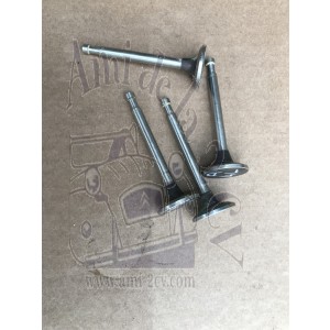 Jeu de 4 soupapes admission neuves R4L moteur 680 et 690