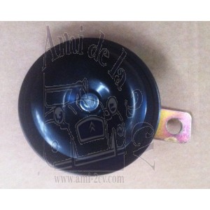 Avertisseur sonore Klaxon qualité supérieure avec sa patte de fixation cosse plate