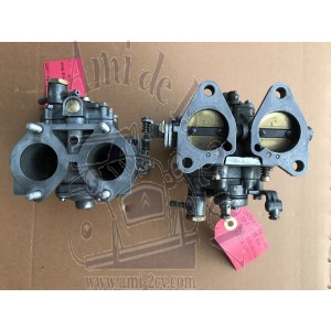 Lot de 2 carburateurs C35 PHH double corps Visa Chrono, Simca 1000 Rallye, Lancia Fulvia
