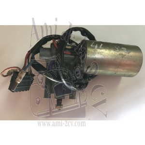 Moteur essuie glace R4L branchement 1 prise et deux cosses, pièce d'occasion*