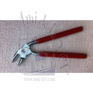 Outil pour monter les pinces de garnitures de sièges