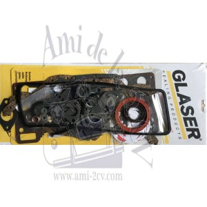 Pochette complète R10, R12, R15, Estafette, A110 1300VC 1289 CC Moteur 810