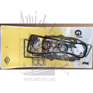 Pochette de joints moteur pour Peugeot 204 1975 à 1977