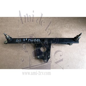 Tringlerie d'essuie glace Renault 4L deuxième modèle