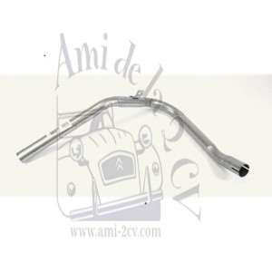 Tuyau d'échappement intermédiaire R4 08456