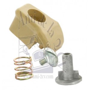 Verrou de glace coulissante R4L écru