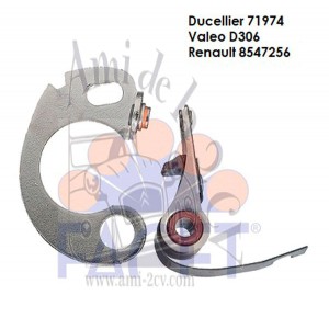 Vis Platinées R4/5 850cc/Estafette /Dauphine Ducellier 71974