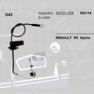 Vis Platinées Ducellier  582116 R5 Alpine