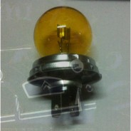 Ampoule 6 volts jaune code européen 45/40 Watt sans lumière pour éclairage de la veilleuse