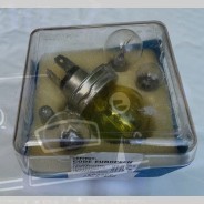 Coffret d'ampoules code européen origine avec ampoule jaune