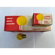 Ampoule monofilament pour feu antibrouillard jaune à baionnette 12 volts 45 watts origine Sully
