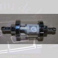 Filtre à essence chromé