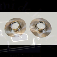 Paire de disques de frein Renault R4 R5 R6 R12 R15 R17 R18 épaisseur 10 mm diamètre 228mm