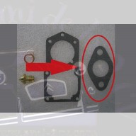 Joint d'embase de carburateur Zénith 28 IF Renault R4 R5 R6