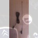 Antenne chromée avec ressort