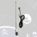 Antenne chromée avec ressort